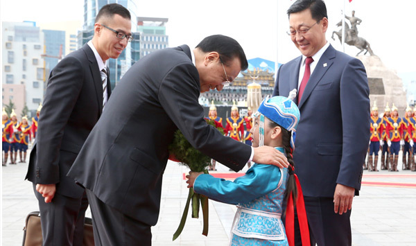 李克强总理访问蒙古国精选图集